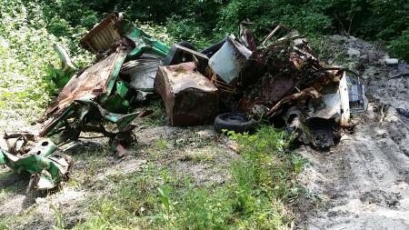 Sanacija črnega odlagališča – Banova jama 126